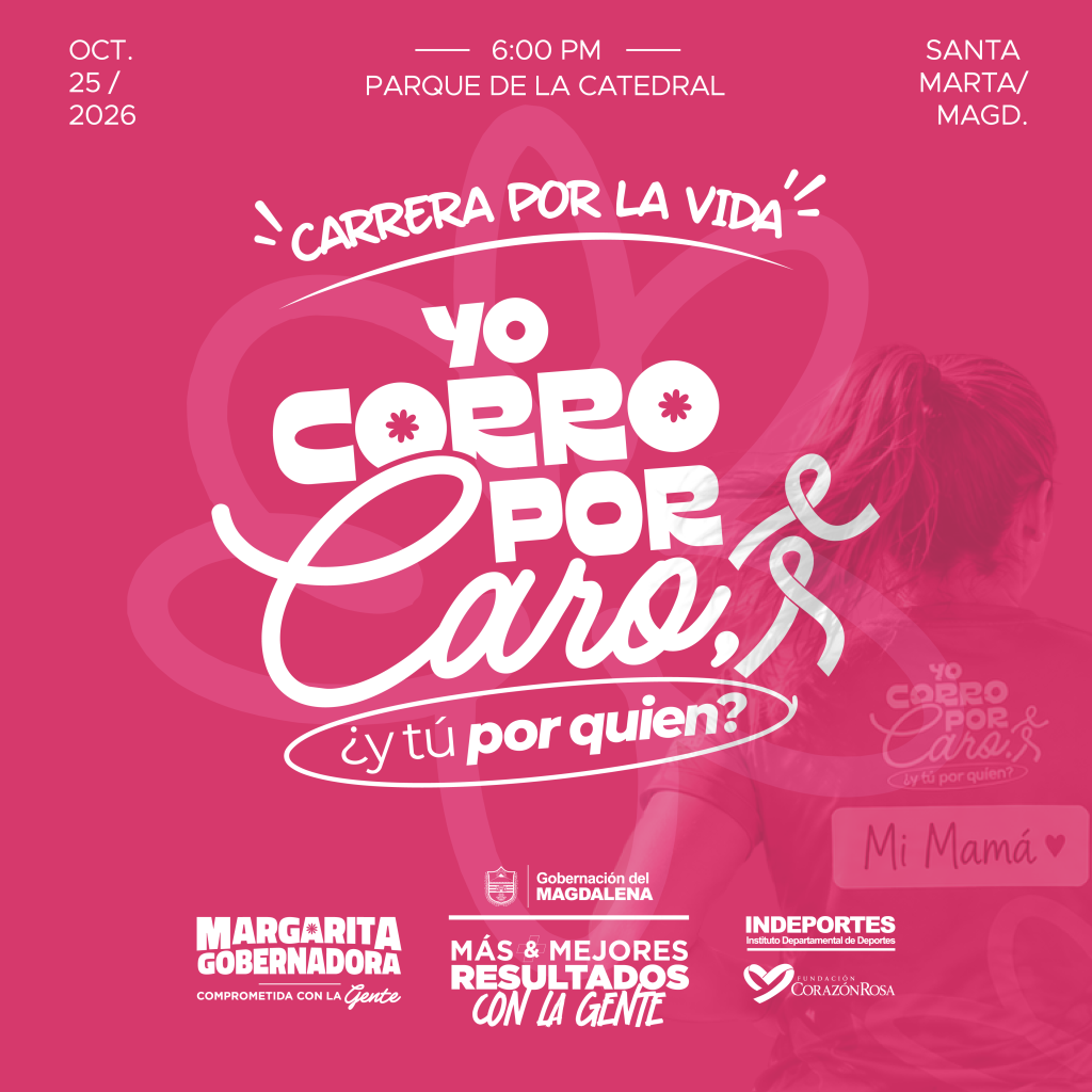 YO CORRO POR CARO CARRERA CONTRA EL CANCER DE MAMA